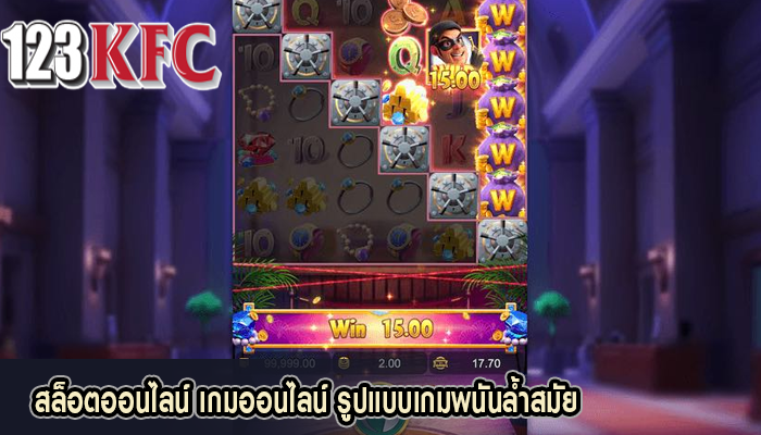 สล็อตออนไลน์ เกมออนไลน์ รูปแบบเกมพนันล้ำสมัย