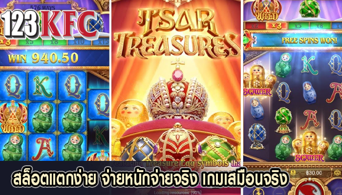 สล็อตแตกง่าย จ่ายหนักจ่ายจริง เกมเสมือนจริง
