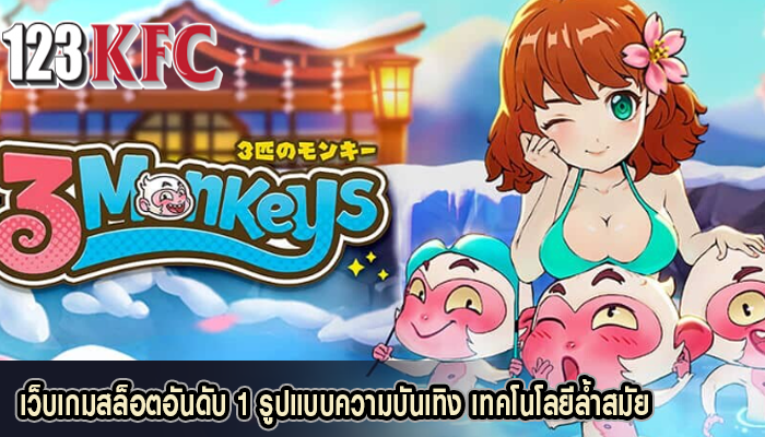 เว็บเกมสล็อตอันดับ 1 รูปแบบความบันเทิง เทคโนโลยีล้ำสมัย