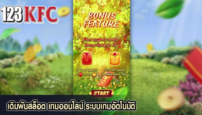 เดิมพันสล็อต เกมออนไลน์ ระบบเกมอัตโนมัติ