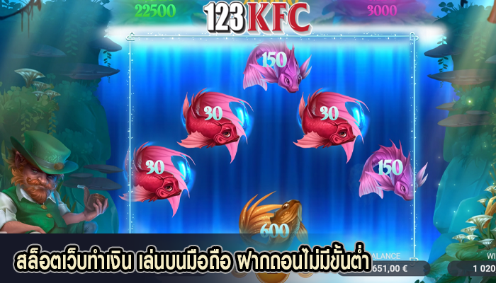 สล็อตเว็บทำเงิน เล่นบนมือถือ ฝากถอนไม่มีขั้นต่ำ