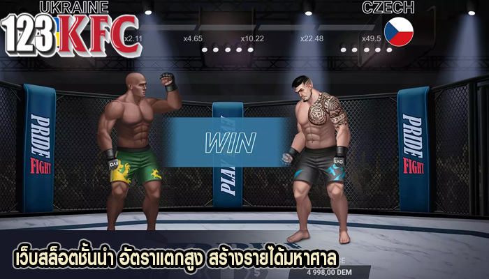 เว็บสล็อตชั้นนำ อัตราแตกสูง สร้างรายได้มหาศาล