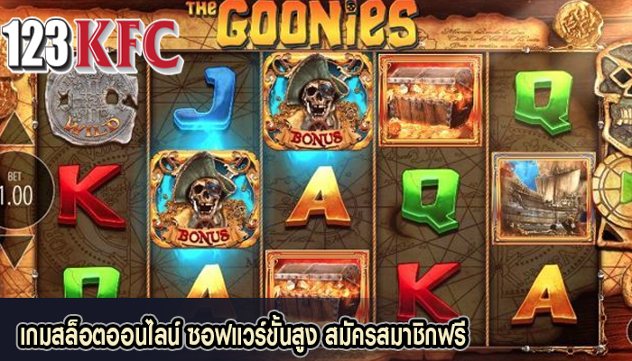 เกมสล็อตออนไลน์ ซอฟแวร์ขั้นสูง สมัครสมาชิกฟรี