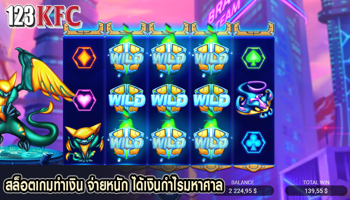 สล็อตเกมทำเงิน จ่ายหนัก ได้เงินกำไรมหาศาล