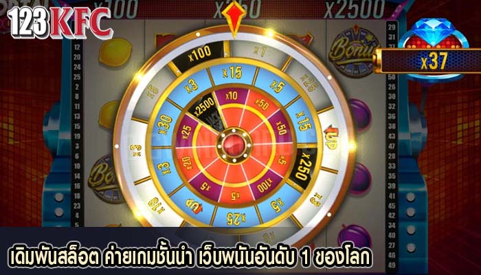 เดิมพันสล็อต ค่ายเกมชั้นนำ เว็บพนันอันดับ 1 ของโลก