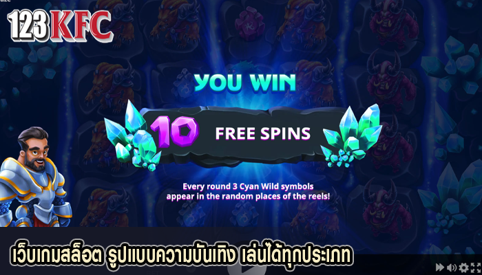 เว็บเกมสล็อต รูปแบบความบันเทิง เล่นได้ทุกประเภท