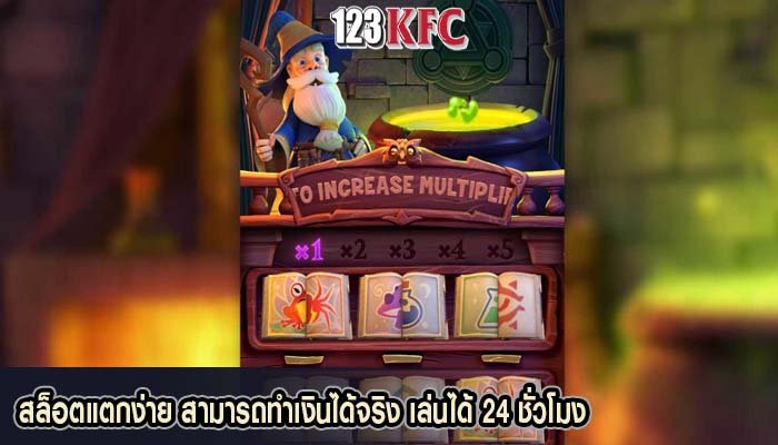 สล็อตแตกง่าย สามารถทำเงินได้จริง เล่นได้ 24 ชั่วโมง