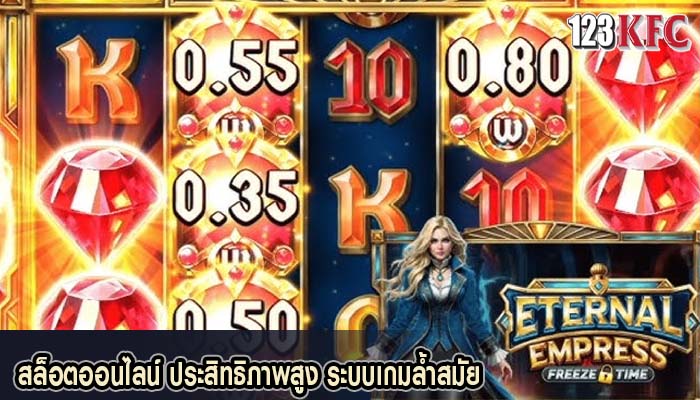 สล็อตออนไลน์ ประสิทธิภาพสูง ระบบเกมล้ำสมัย