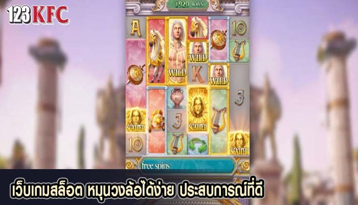 เว็บเกมสล็อต หมุนวงล้อได้ง่าย ประสบการณ์ที่ดี