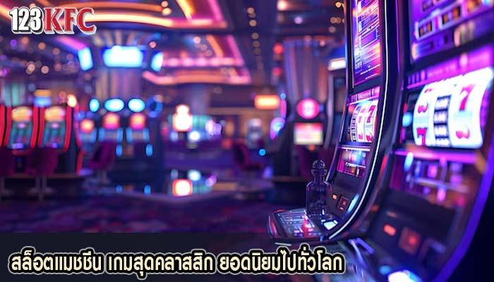 สล็อตแมชชีน เกมสุดคลาสสิก ยอดนิยมไปทั่วโลก
