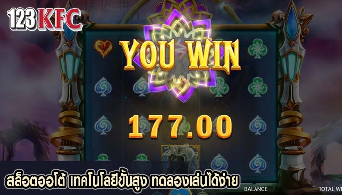 สล็อตออโต้ เทคโนโลยีขั้นสูง ทดลองเล่นได้ง่าย
