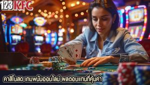 คาสิโนสด เกมพนันออนไลน์ ผลตอบแทนที่คุ้มค่า